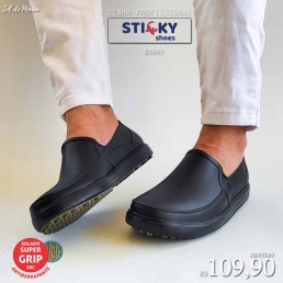 Tênis Sticky Shoes Masculino Preto/Preto GSM-PTA/PTA