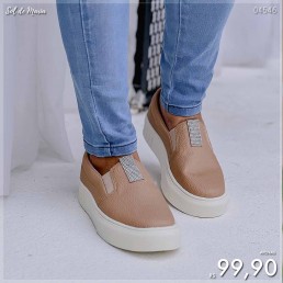 Tênis Amery Slip On Rosê SL03408