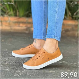 Tênis Mendii Casual Style Caramelo MDI65.038