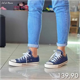 Tênis Box Star Old School Azul/Jeans Bx2099.1